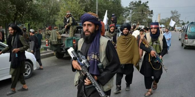 Taliban-Kämpfer in Kabul Taliban
