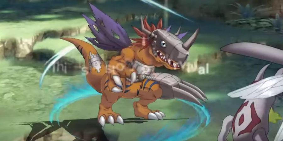 Wie ein Dinosaurier: Digmon-Liebling Agumon kann sich in dieses Monstrum verwandeln.