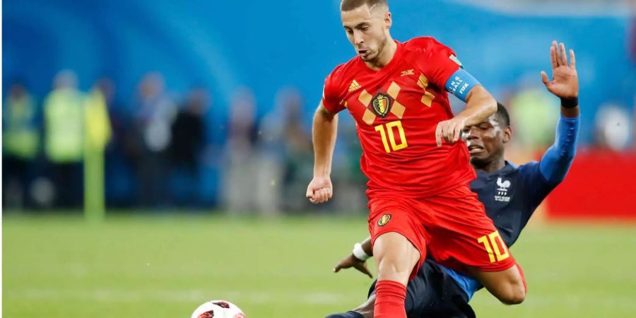 Eden Hazard im Duell