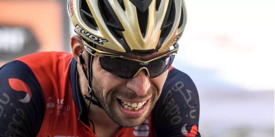 Nibali stürzte am Donnerstag bei einer Kollision.