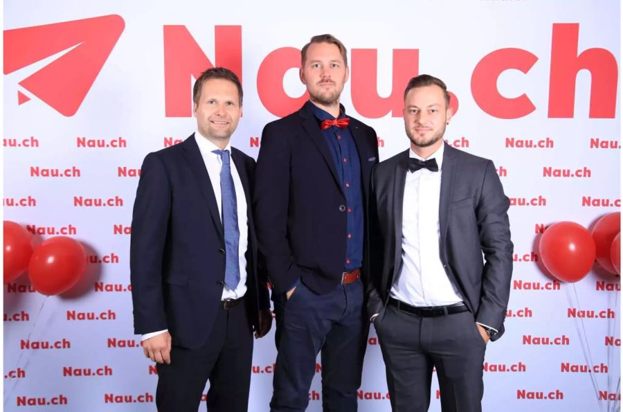 Von links: Iwan Brawand (Sales Manager), Daniel Teuscher (Sales Manager), Jon Moser (Sales Manager)