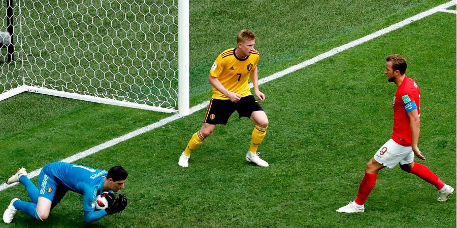 Courtois wurde bei der WM mit seinem belgischen Team Dritter und gewann den Goldenen Handschuh als bester Keeper.