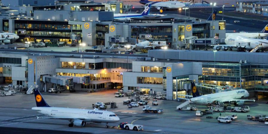 Der Flughafen Frankfurt am Main.