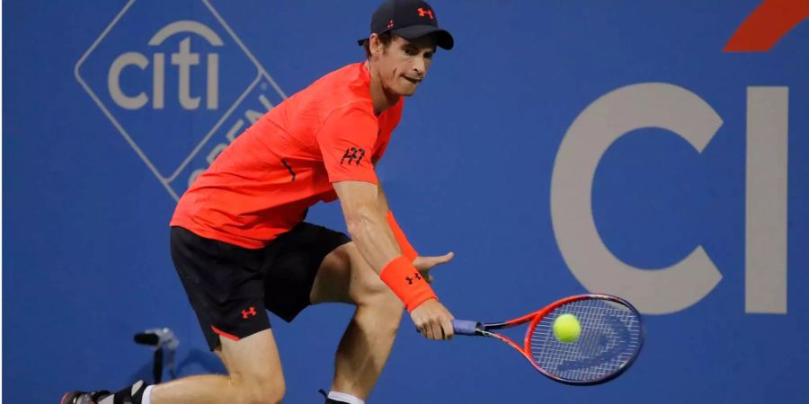 Andy Murray beim ATP-Turnier in Washington.