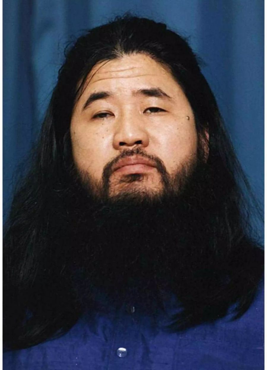 Shoko Asahara wurde im Mai 1995 verhaftet.