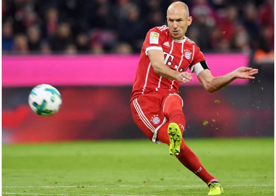 bei Bayern München zählt Robben zu den Vereinslegenden.