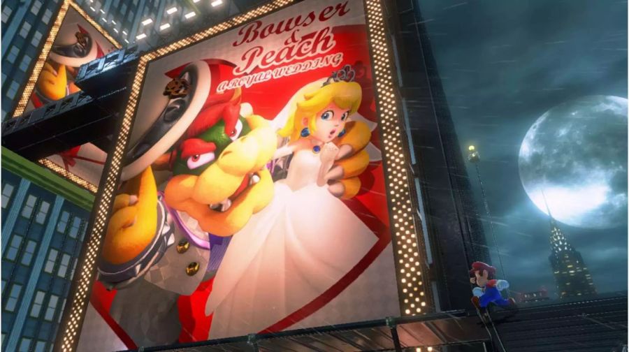 Bösewicht «Bowser» hat Prinzessin «Peach» entführt und lässt dies Mario bei jeder Gelegenheit wissen.