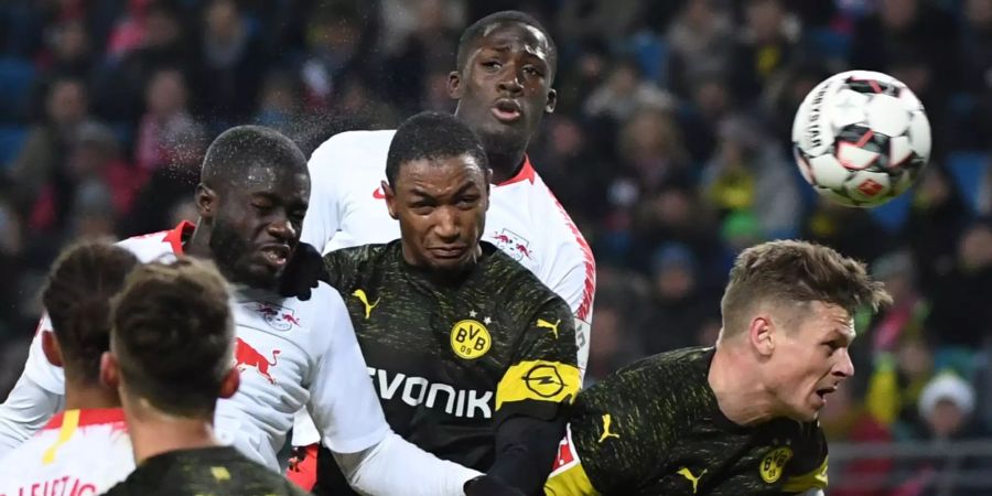 RB Leipzig gegen Borussia Dortmund