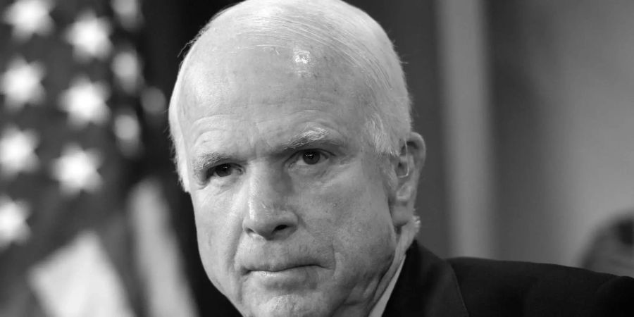 Der frühere republikanische Senator John McCain.