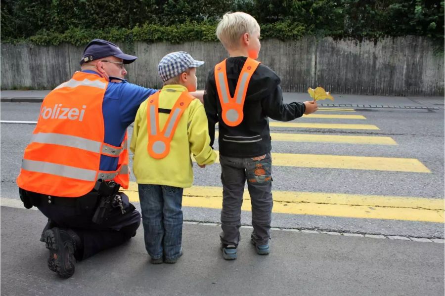 Die Kinder gehen erst, wenn sich die Räder nicht mehr drehen - Kapo Glarus