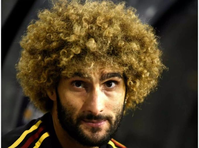 So sah Marouane Fellaini vorher aus.