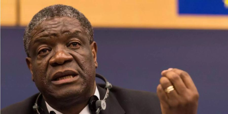 Friedensnobelpreisträger 2018 Denis Mukwege.