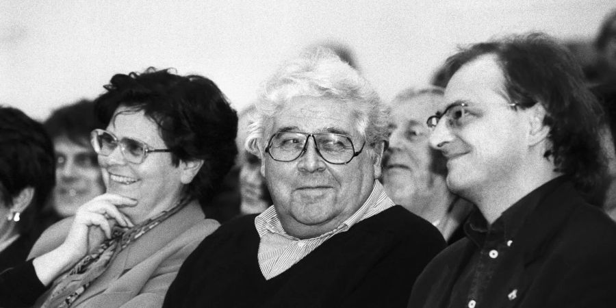 Alexander J. Seiler (M) wurde an den Solothurner Filmtagen geehrt.