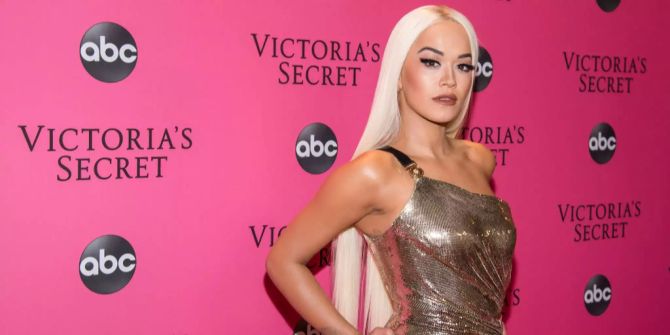 Rita Ora an der Victoria's Secret-Show.