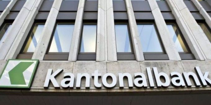 Das Logo der St. Galler Kantonalbank. Kantonalbank