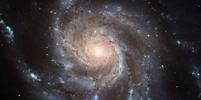 Das Bild einer sogenannten Whirlpool-Galaxie, veröffentlicht von der NASA und ESA. (Symbolbild) universum