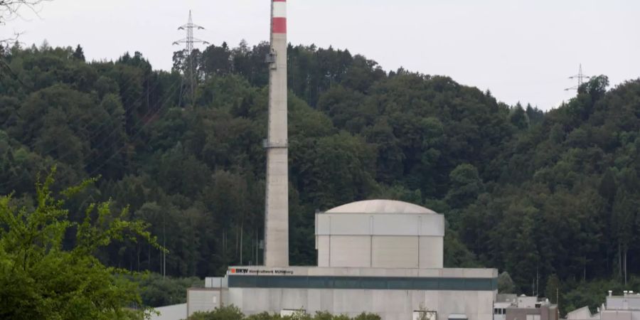 Das Atomkraftwerk Mühleberg im Kanton Bern.