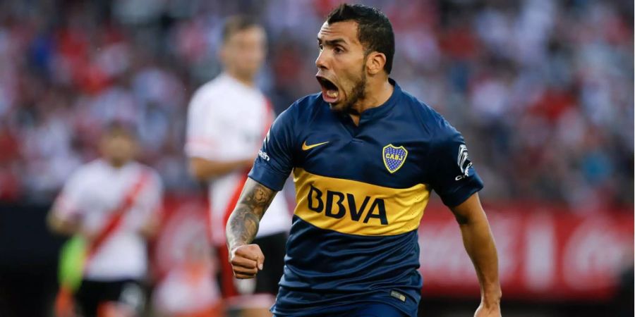 Carlos Tevez will wieder für Boca jubeln.