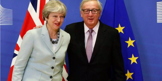 Gespräche in Brüssel - Erster Durchbruch beim Brexit