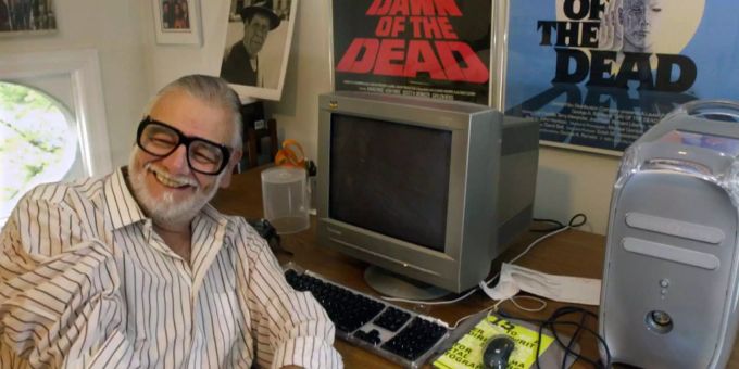 Kult-Regisseur George A. Romero, aufgenommen 2003. Kult-Regisseur George A. Romero, aufgenommen 2003.