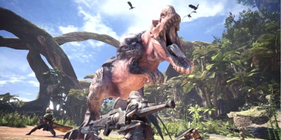 Actiongeladen: der neuste Teil der Monster-Hunter-Serie.