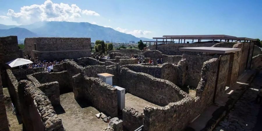 Archäologen machen in Pompeji immer wieder spektakuläre Funde.