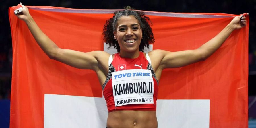 Im März gewann sie an der Hallen-WM in Birmingham (GBR) die Bronze-Medaille: Mujinga Kambundji.