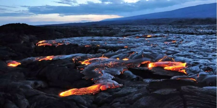 Das Naturschauspiel im letzten Jahr ereignete sich etwa 15 Kilometer entfernt von der aktuellen Stelle.