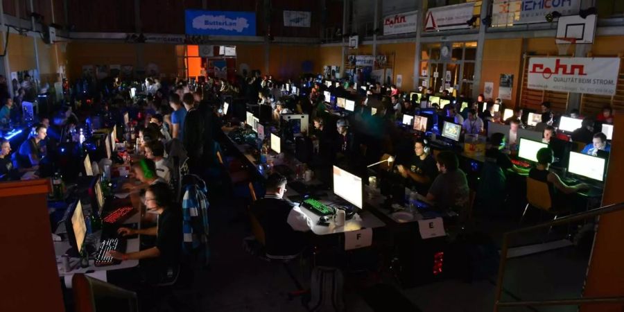 Nach drei Jahren Pause wird Lüterkofen SO wieder zum Gaming-Mekka und zieht bis zu 250 Gamer in die ländliche Gemeinde. - zvg