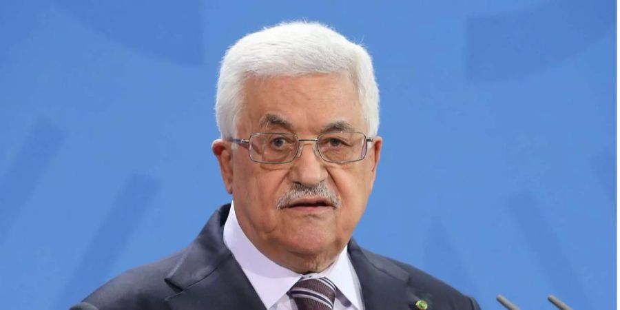 Palästinas Präsident Abbas äusserte sich in einer Rede antisemitisch.