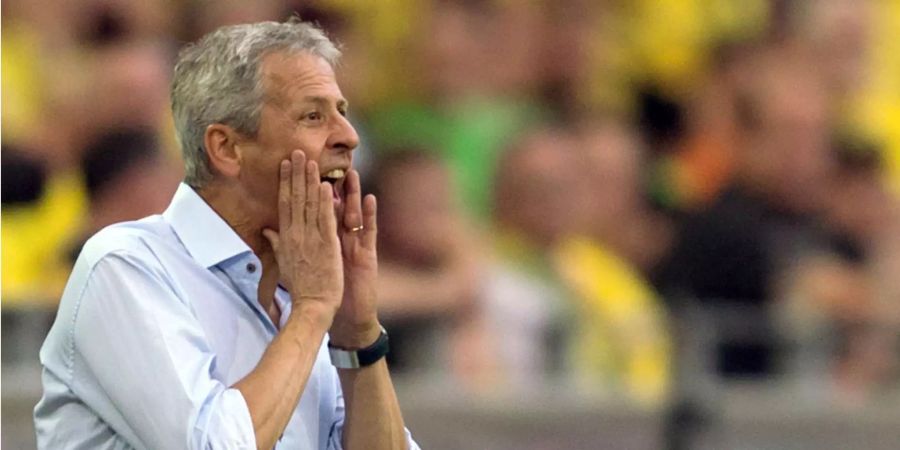 Lucien Favre, Trainer bei Borussia Dortmund.