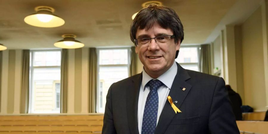 Carles Puigdemont wurde zuvor bereits an der Deutsch-Dänischen Grenze verhaftet.