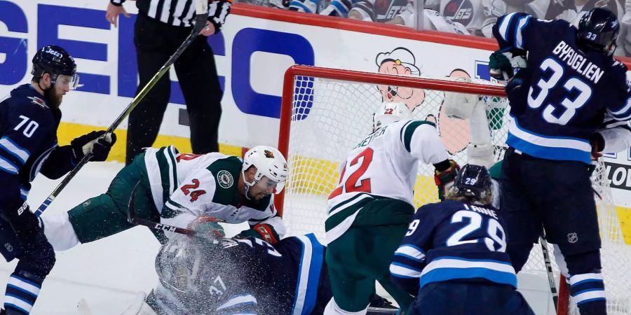 Nino Niederreiter und die Minnesota Wild haben gegen Winnipeg erneut das Nachsehen.