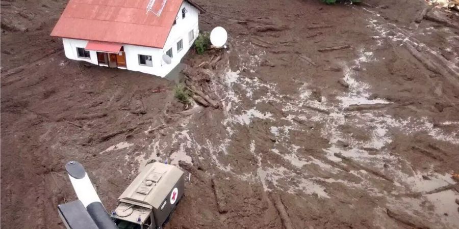 Der Erdrutsch in Chile hat mindestens drei Menschen getötet.