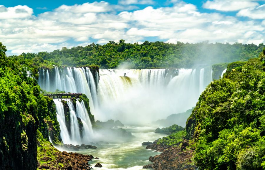 die iguazu wasserfälle argentinien