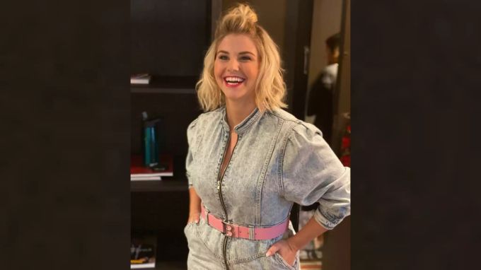 Beatrice Egli does not like it very much when she is recognized in the sauna. Beatrice Egli