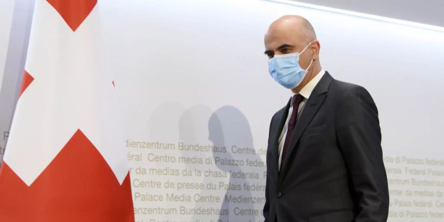 Alain Berset Coronavirus