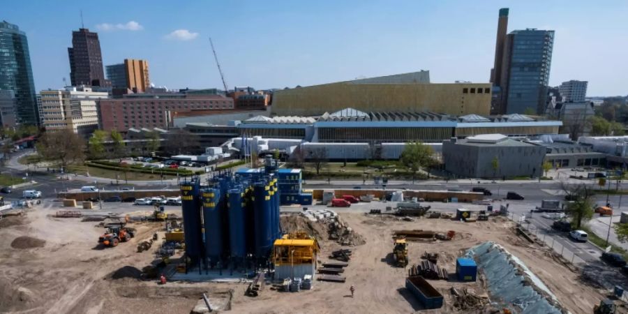 Baustelle in Berlin - das Bauhandwerk sucht Nachwuchs