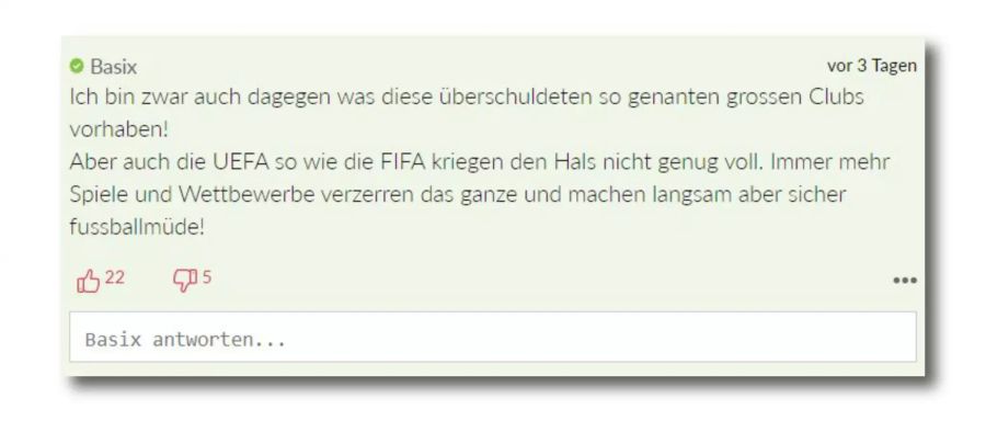 Auch die Fifa und die Uefa kriegen ihr Fett weg.