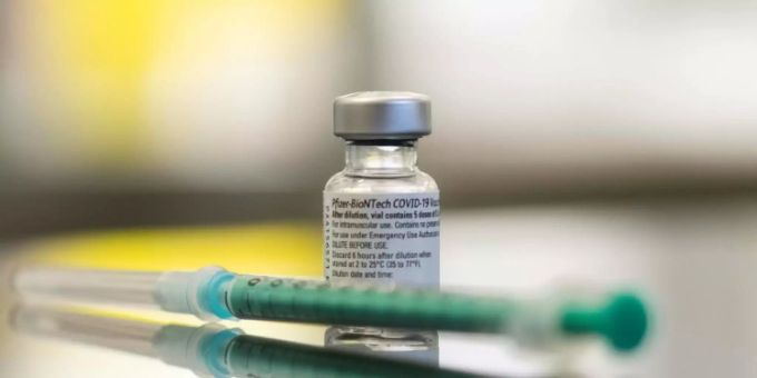 Impffläschchen von Biontech Impffläschchen von Biontech