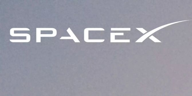 SpaceX Mond Logo