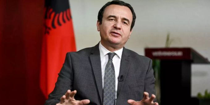 Der kosovarische Regierungschef Albin Kurti Der kosovarische Regierungschef Albin Kurti