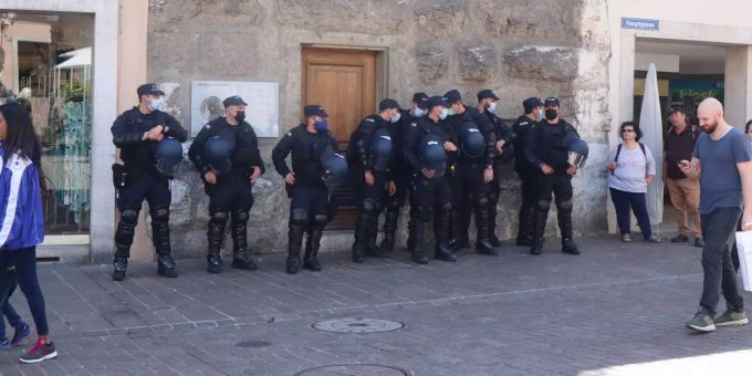 Solothurn Polizei Corona