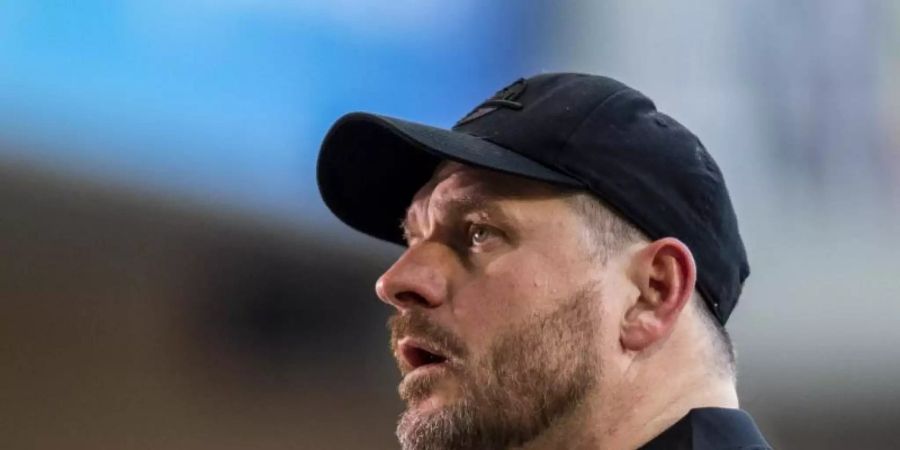 Der Vertrag von Steffen Baumgart in Paderborn endet nach der Saison. Foto: David Inderlied/dpa