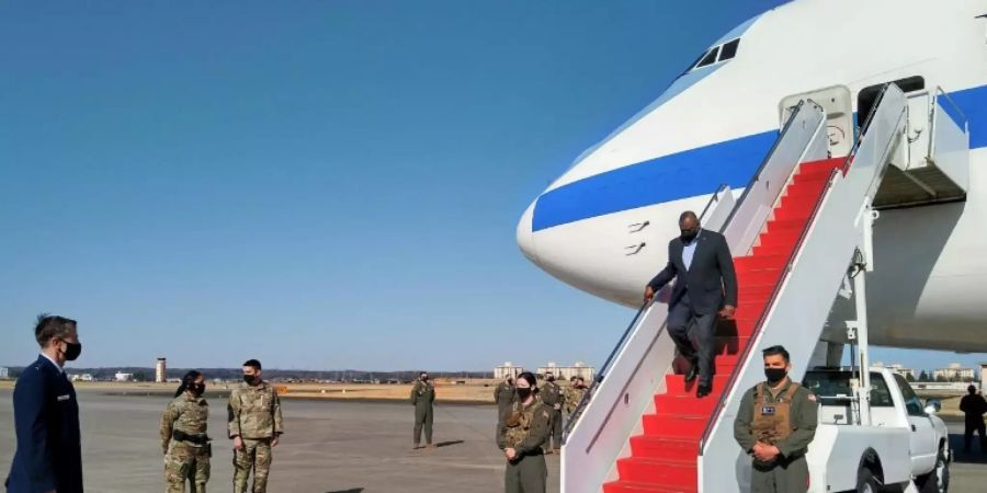 US-Verteidigungsminister Lloyd Austin in Japan