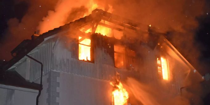 Im gleichen Objekt ist bereits am 7. Januar 2021 ein Brand ausgebrochen. Luzerner Polizei