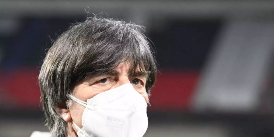 Startete mit dem DFB-Team erfolgreich in die WM-Qualifikation für Katar: Bundestrainer Joachim Löw. Foto: Federico Gambarini/dpa