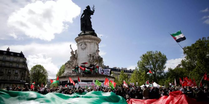 Protest Frankreich