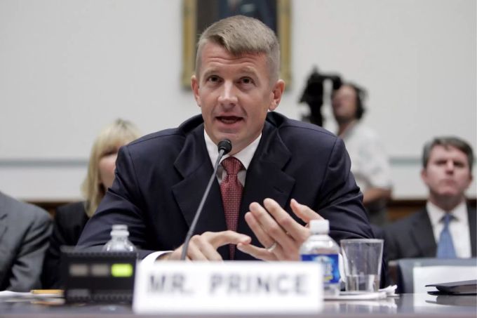 Erik Prince ist ein bekannter Trump-Unterstützer. Erik Prince