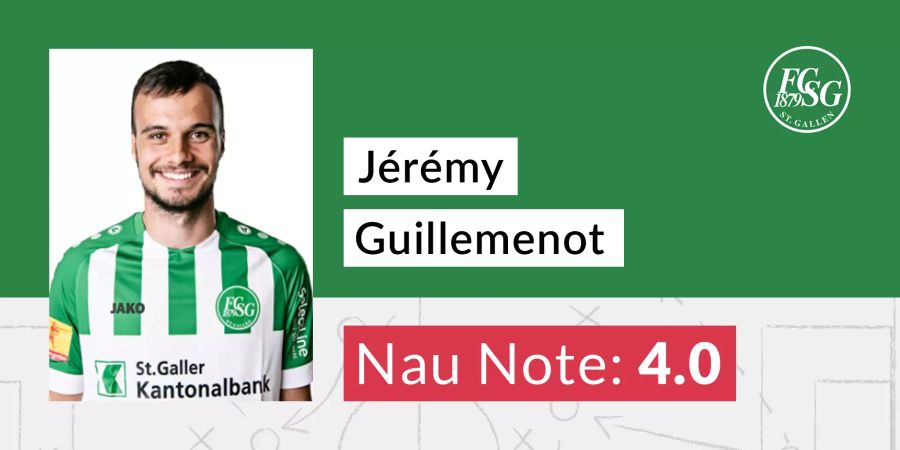Jérémy Guillemenot FC St.Gallen